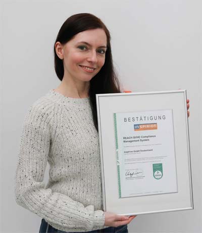15.12.2017: DEKRA verlängert Zertifikat für REACH-Konformität