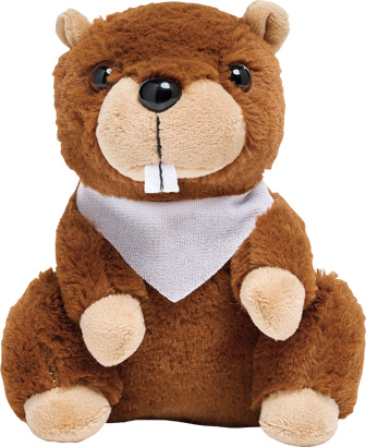 JUSTIN Plush Beaver
